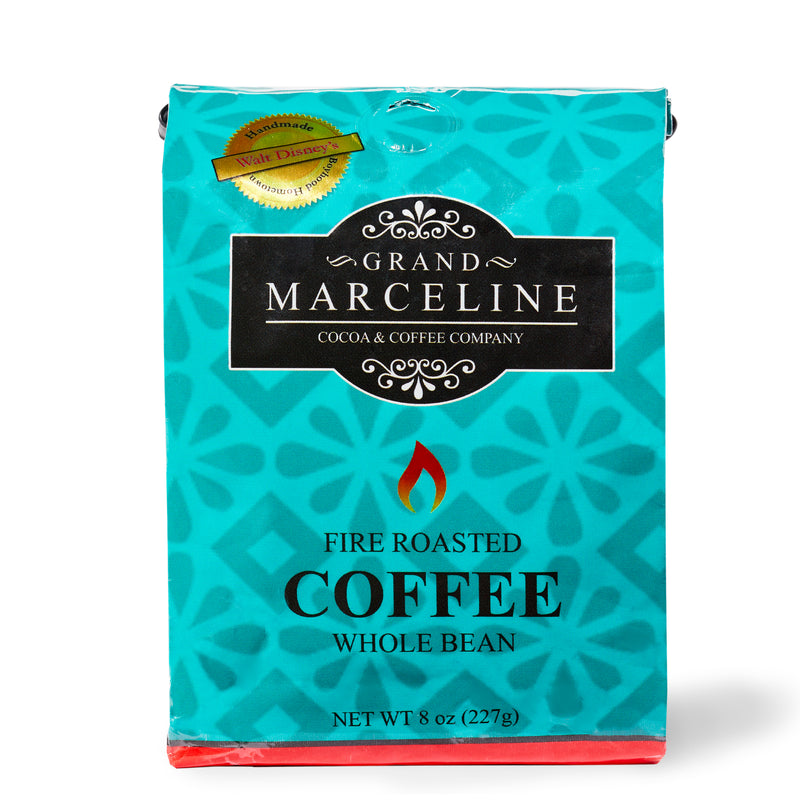 Grand Marceline's fire roasted whole bean coffee, 8 oz