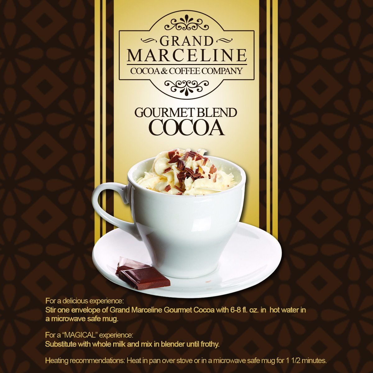 Grand Marceline's gourmet blend cocoa